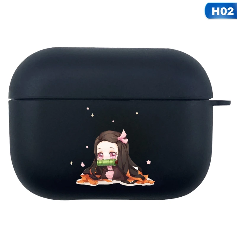 Demon Slayer: Kimetsu No Yaiba аниме чехол для Apple Airpods Pro 3 Bluetooth наушники защитный силиконовый
