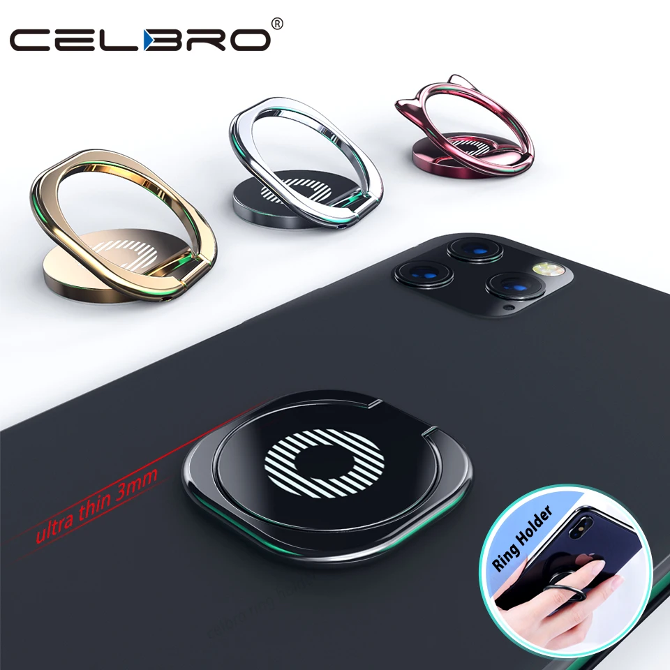 Перстень для смартфона мобильный телефон подставка держатель iPhone 11 XS Huawei