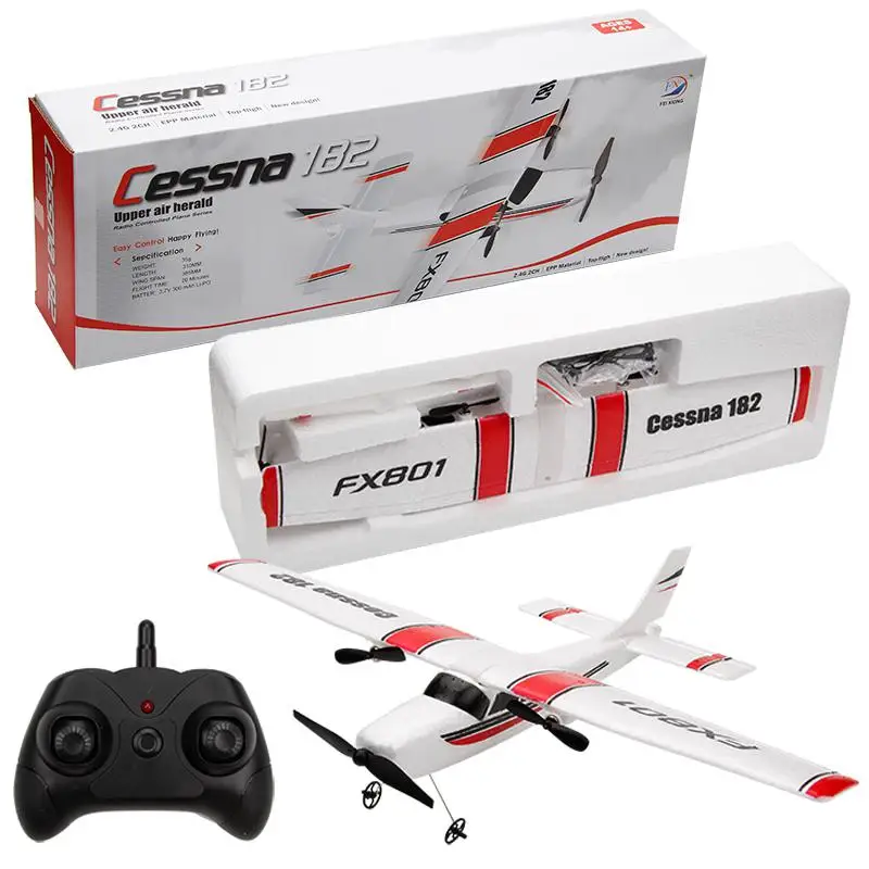 

Самолёт FX801 RC с дистанционным управлением, 2,4 ГГц, 2 канала