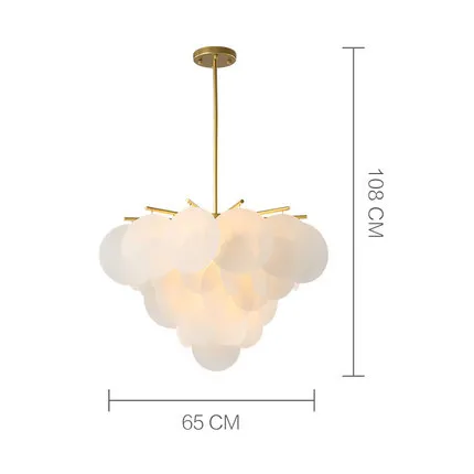 

modern led glass ball luminaire suspendu luminaria pendente pendant lights chandelier kitchen dining bar living room