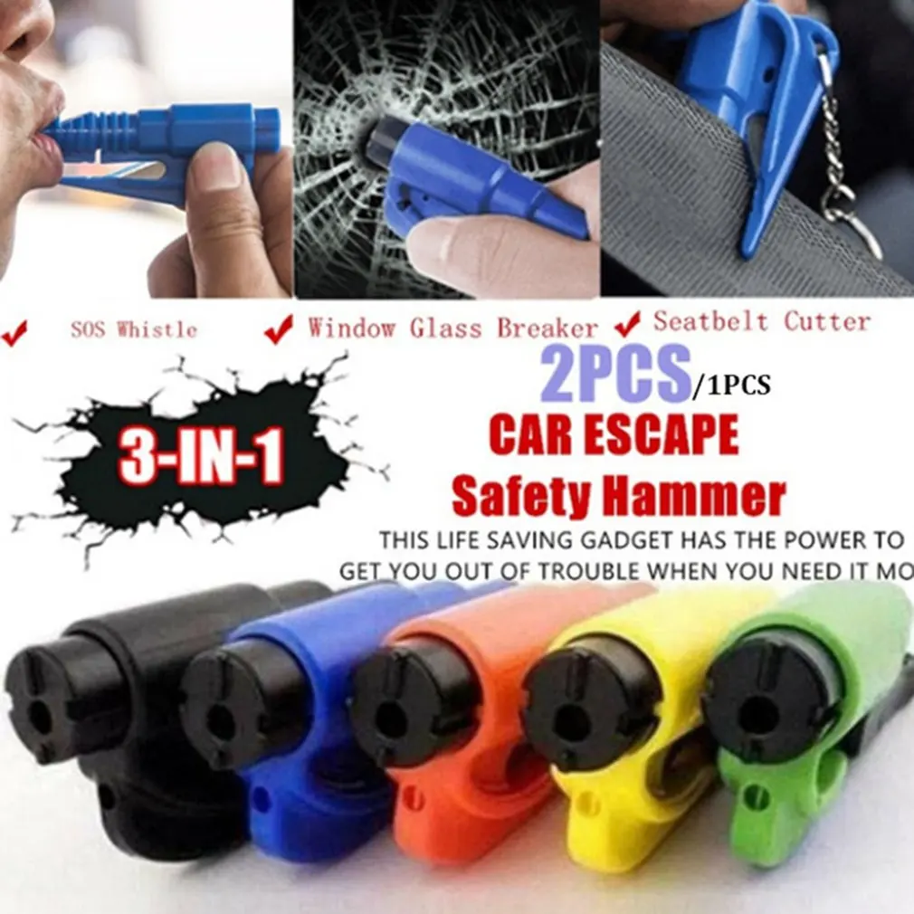 Мини-молоток безопасности брелок для автомобильного окна выключатель стекла