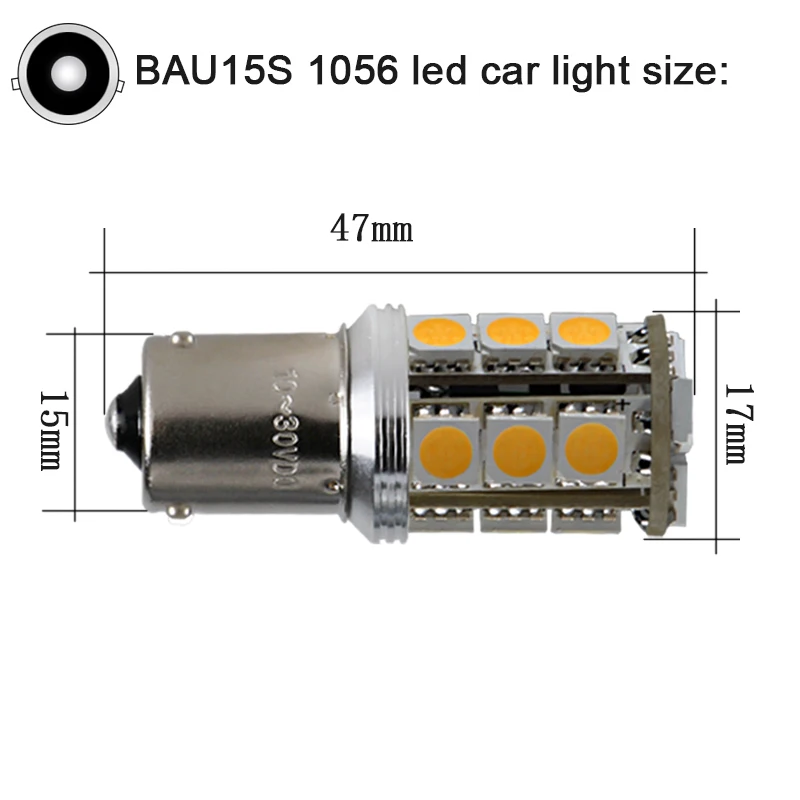 Bau15s py21w 1156PY canbus 12 в 24 супер 4 Вт Автомобильный задний указатель поворота Лампа