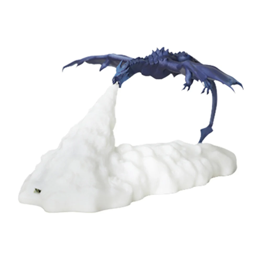 Ночник в виде дракона дышащего огнем ночник для детей 3D светильник подарок