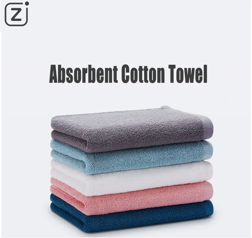 

Original Towel 100% Cotton Strong Water Absorption Sport Bath Wash Soft Towels Durable Skin friendly Facecloth