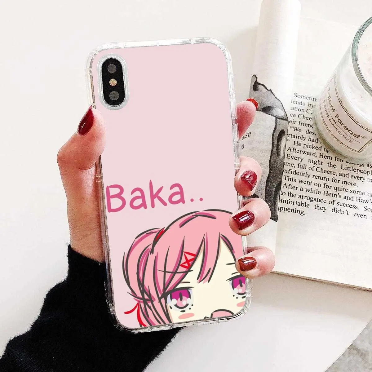 Для ZTE лезвие A520 A512 A452 A602 A5 2019 V6 V7 V8 V9 V10 Lite Вятский Doki клуб любителей аниме коллаж