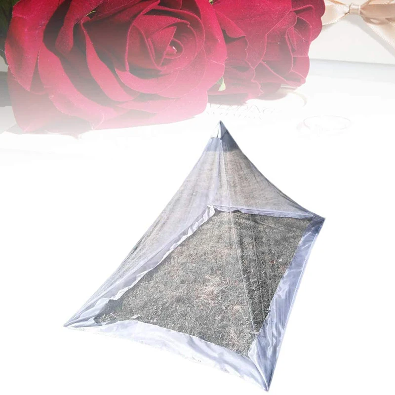 Outdoor Mosquito Net Triangle Portable Light Tent For Garden Camping Hiking Fishing Tents & | Спорт и развлечения
