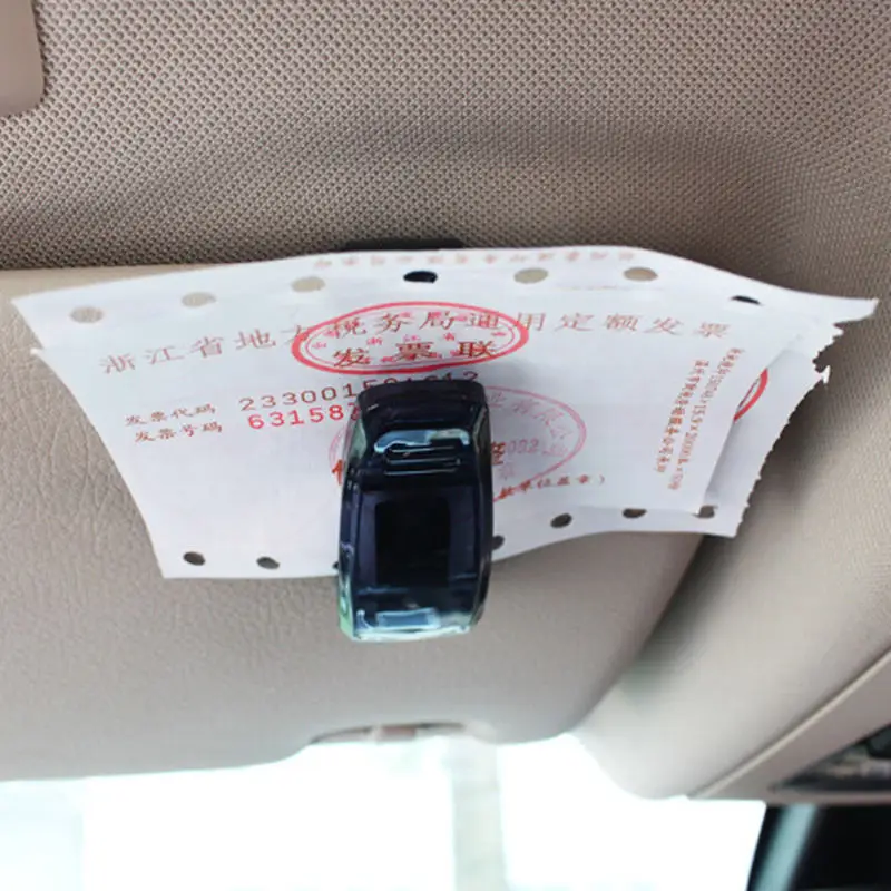 Car Sun Visor Glasses Holder Ticket Clip For Mini Cooper Countryman Clubman R55 R56 R57 R58 R59 R60 R61 AUTO Accessories | Автомобили и