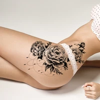sexy female waterproof tattoo stickers diy body art stickers sketch east china 3d tattoo stickers temporary tattoo