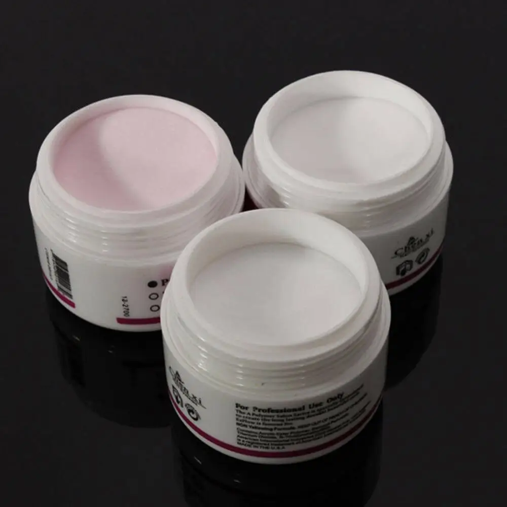 Acrylic Powder Liquid Glass Cup Nail Art Tips UV Primer Brush Block Kit Set Prefect tools kit with 3 acrylic powder