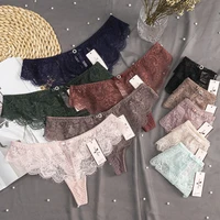 10 color sexy lace ladies solid color large size t pants transparent cotton file personality nylon comfortable and fashionable