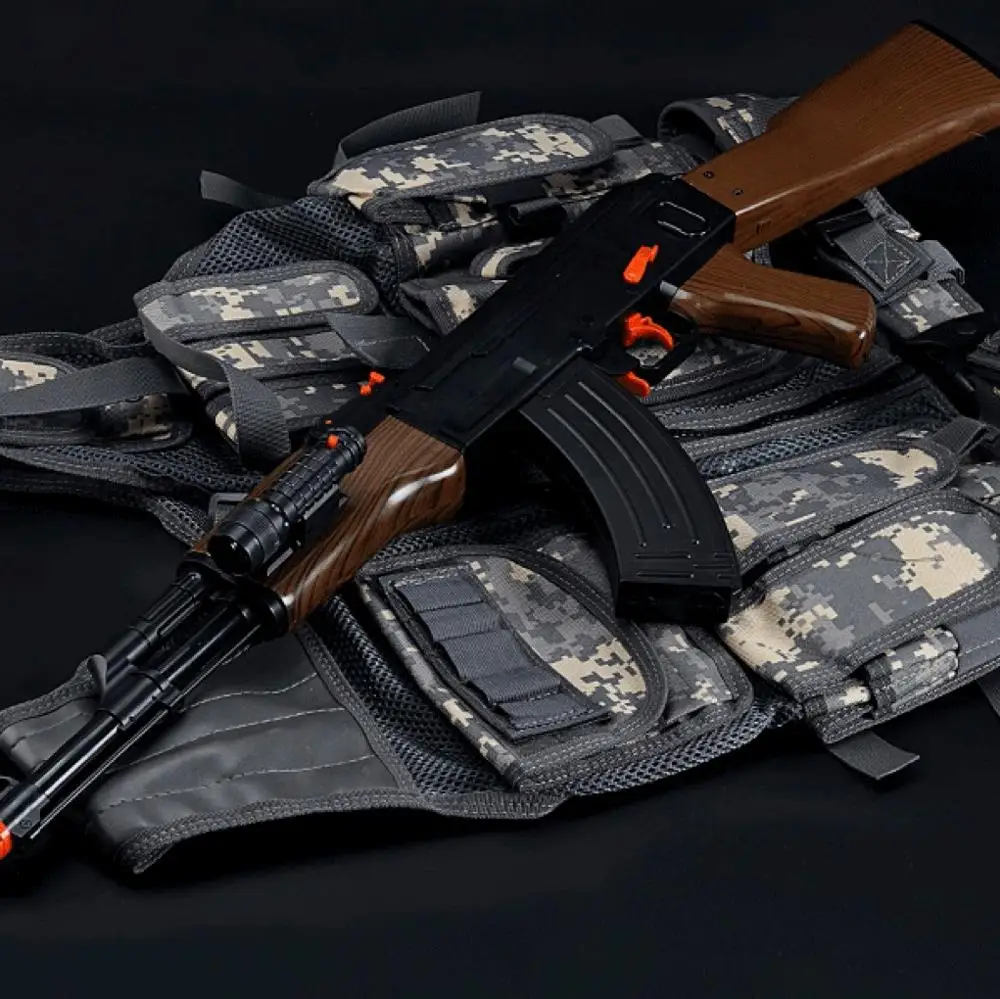 AK47 электрическая непрерывная съемка водный дробовик PUBG эмуляция Штурмовая