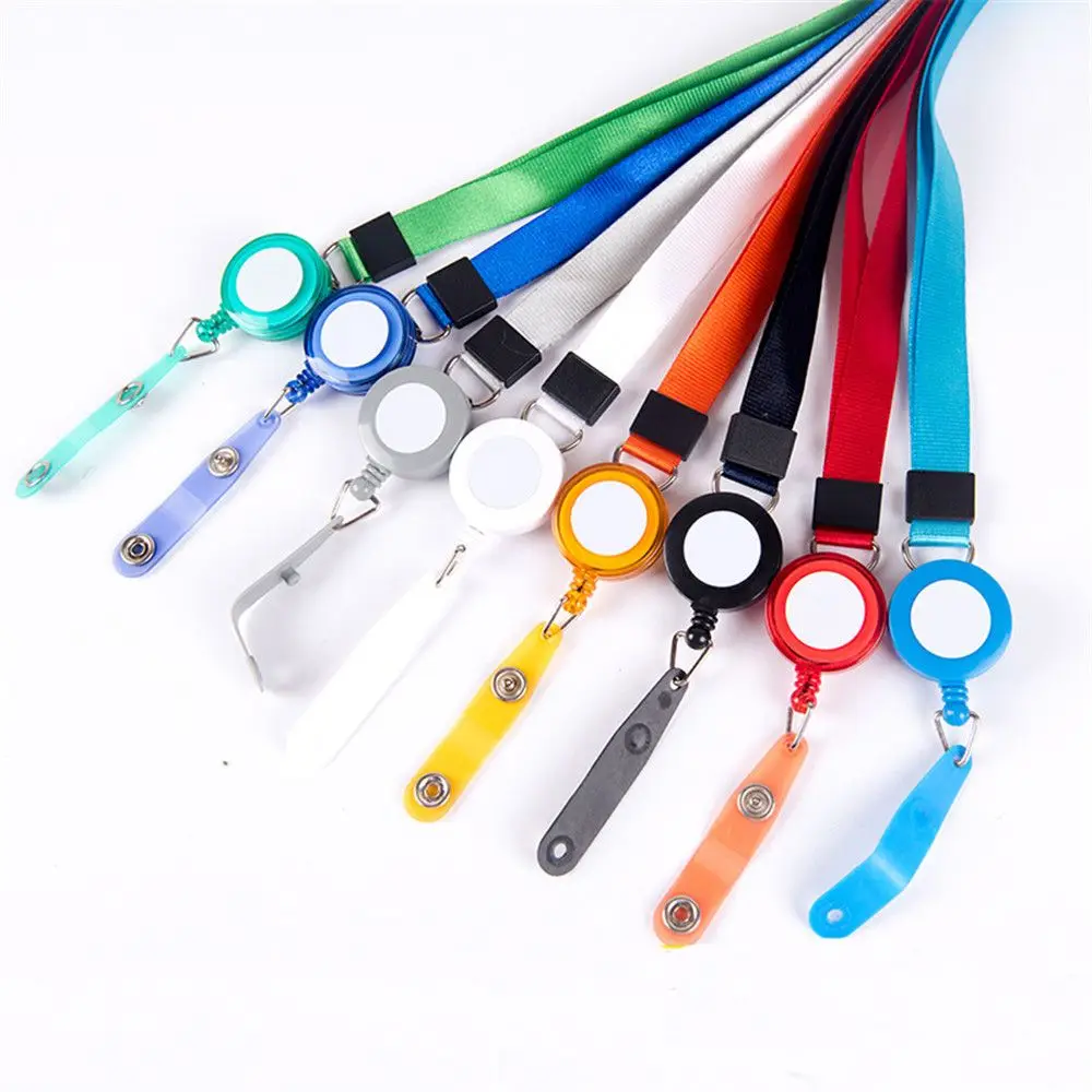 1 шт. выдвижной шнурок ID шейный ремешок значок медсестры держатель зеркальный