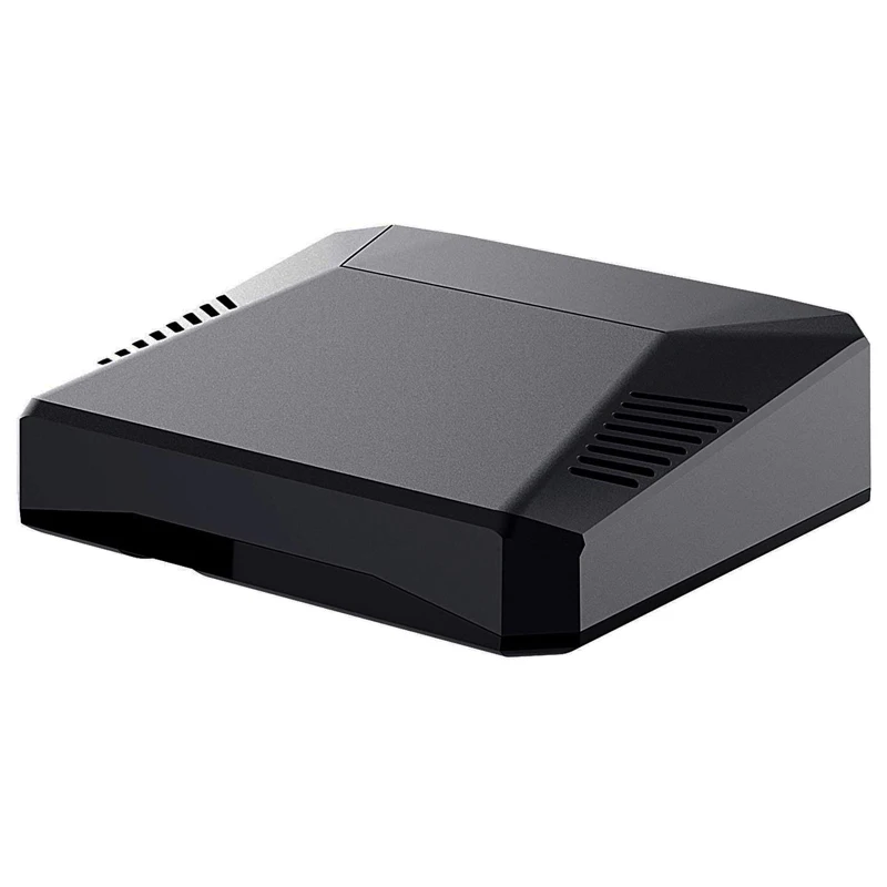 Raspberry Pi 4 Алюминиевый чехол металлический корпус с адаптером питания Micro HDMI кабель для Raspberry Pi 4 Модель B 4B
