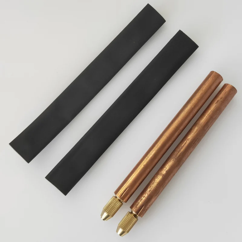 1 пара точечных сварочных ручек аппарат для точечной сварки с красными медными