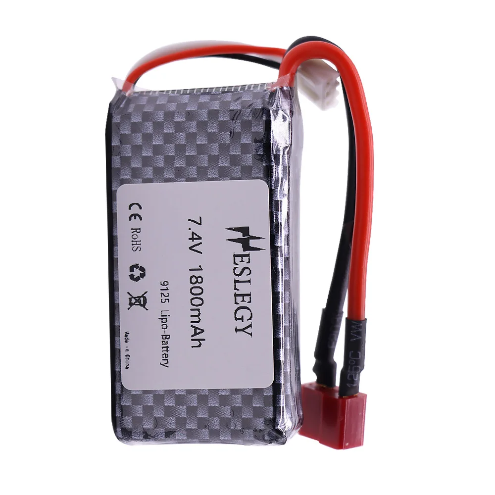 Аккумуляторная батарея lipo с USB зарядным устройством для XINLEHONG 9125 RC 7 4 В 1800 мА ·