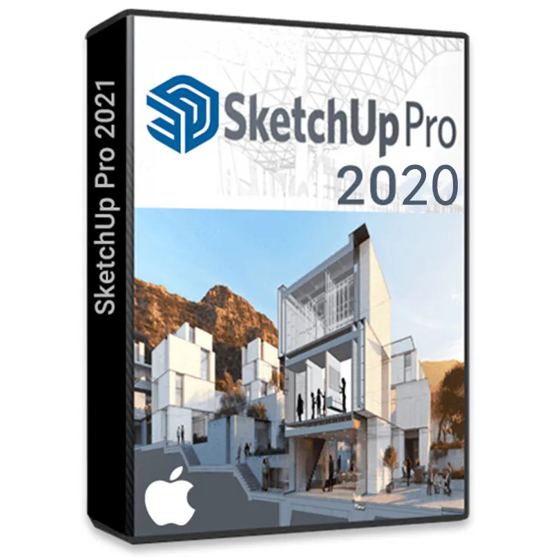 

SketchUp Pro 2020 for Mac 3D Architecture Design Software Quick Install - Easy to Use