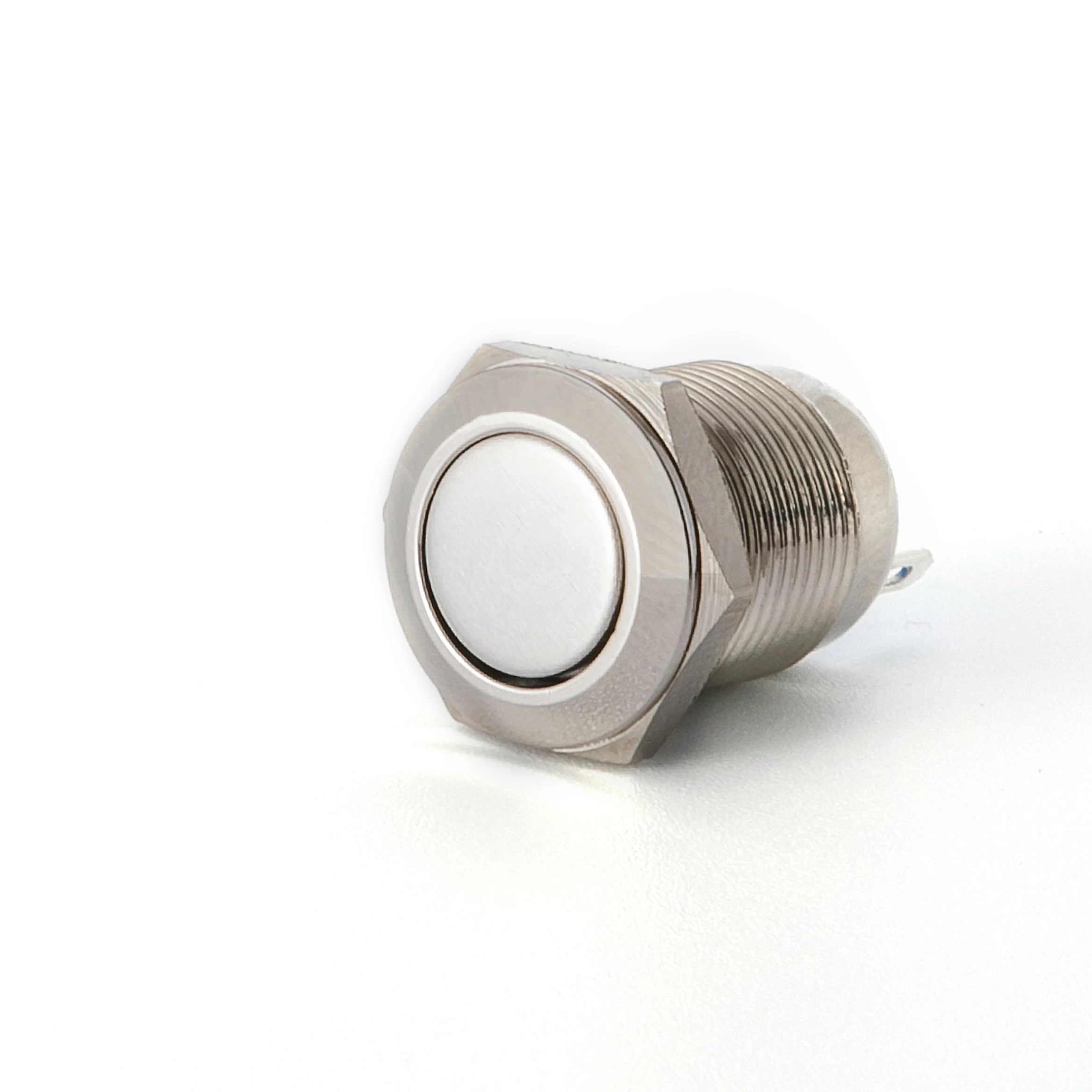 YHJ Series Factory Supply 12mm 2 pin Metal Momentary Anti-vandal Push Button Switch | Switches