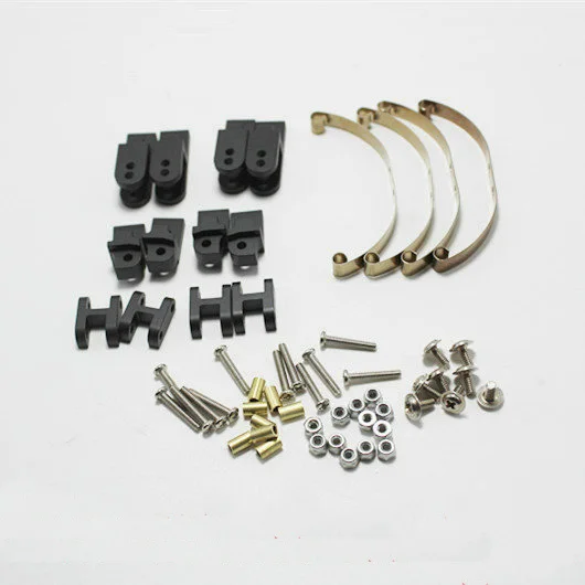 WPL B14 B16 B24 B36 JJRC Q65 RC Car spare parts metal suspension ear upgrade accessories leaf spring shock absorber Игрушки и хобби