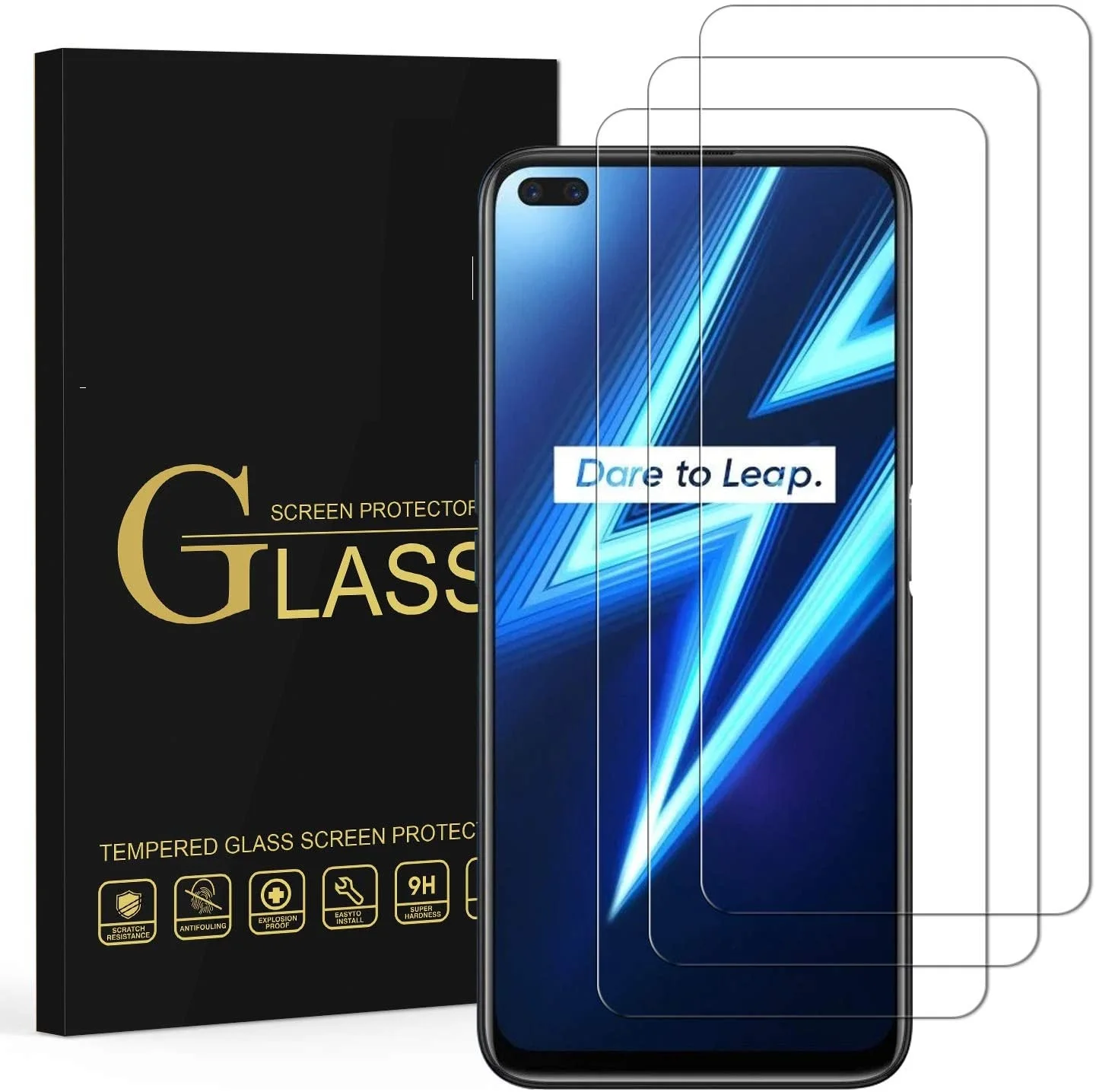 

Защитное стекло 100D для OPPO Realme 6 Pro, X7, X2, 7, 5 Pro, X3, X50, XT, X, C15, C11, C3, 6S, 6I