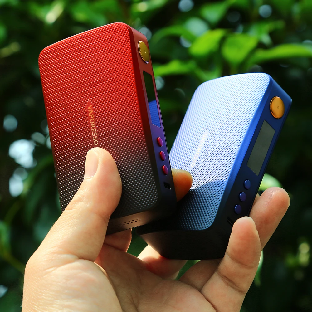 Обновленная версия! 220 Вт Vaporesso GEN TC Box MOD W/абсолютно набор микросхем Axon электронная сигарета Vape Mod VS Vaporesso Polar TC Box MOD
