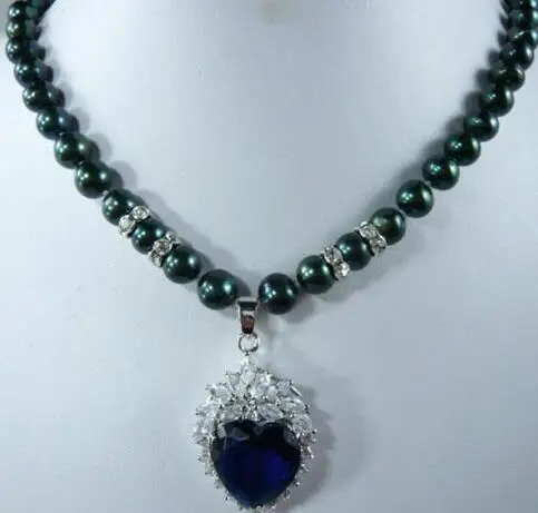 Бесплатная доставка ювелирных изделий благородный и простой стиль 7-8 мм