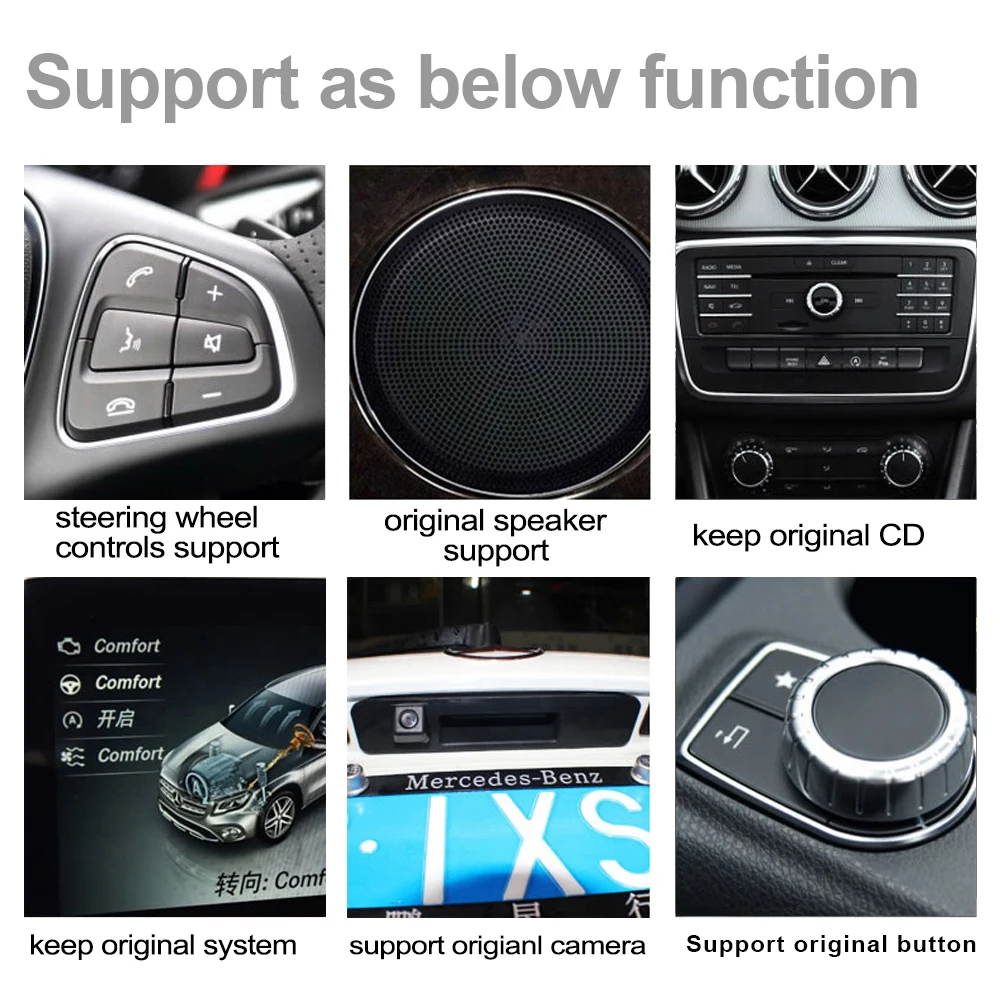 Автомобильная аудиосистема Android 7 0 up GPS навигация для Mercedes Benz A Class W176 2015 ~ 2019 NTG WiFi 3G