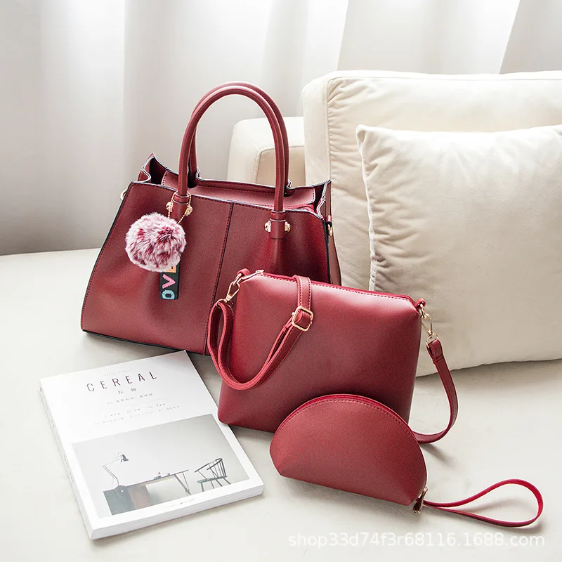 

Hot Sale Female Bags New Fashion Casual Creative Mother and Child Bags Tassel Pendant Diagonal Handbag