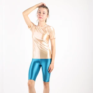 Комбинезон HYRAX, колготки, сексуальные жирные колготки, соблазнительное нижнее белье, сексуальные Поддельные чулки, атласный глянцевый купальник, сексуальный купальник