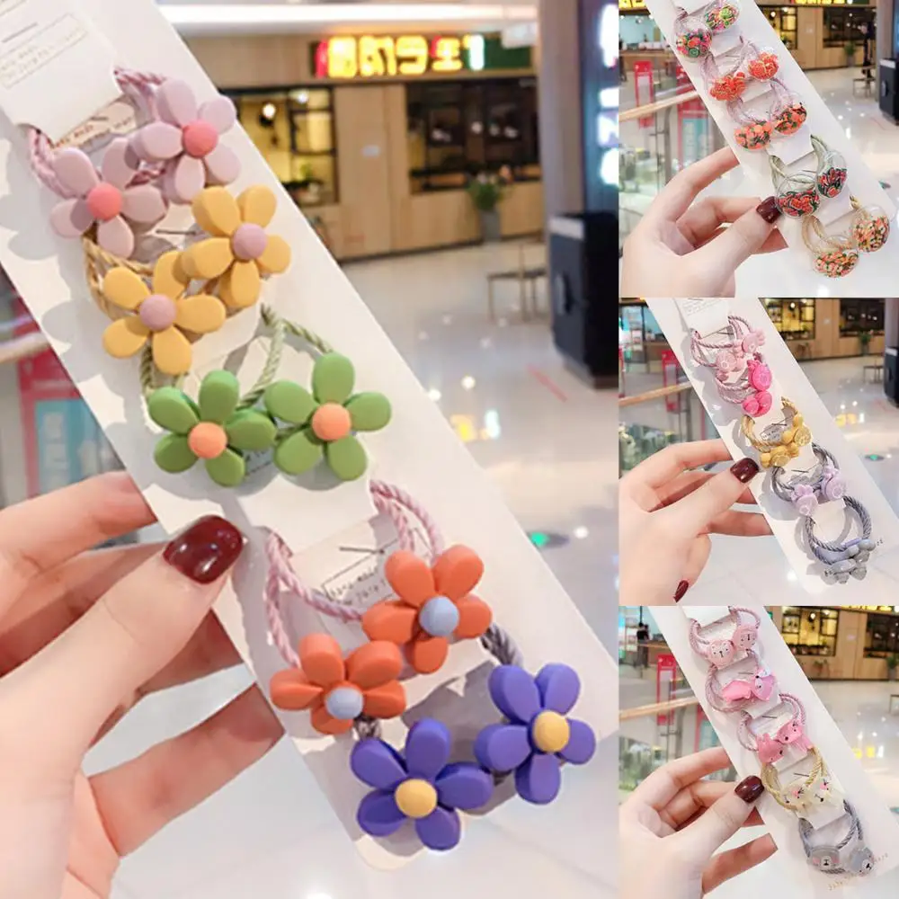 

10 шт., женские эластичные резинки для волос