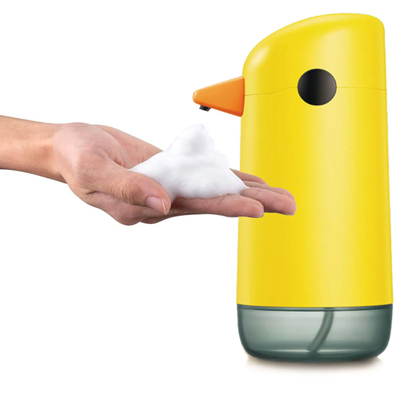 

220ml Cute Automatic Soap Dispenser Motion Sensor Battery Operated Countertop Hand Free Hand Sanitizer Dispenser for Kitchen