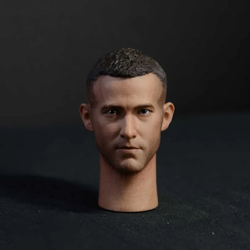 1/6 шкала первая Дэдпул герой Смайл злодей Ryan Reynolds Вейд Вилсон головная Лепка для 12