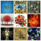 Алмазная вышивка, рисунок, пейзаж, DIY 5D алмазная живопись, вышивка крестиком, цветок, стразы, полная мозаика, строительный Декор для дома