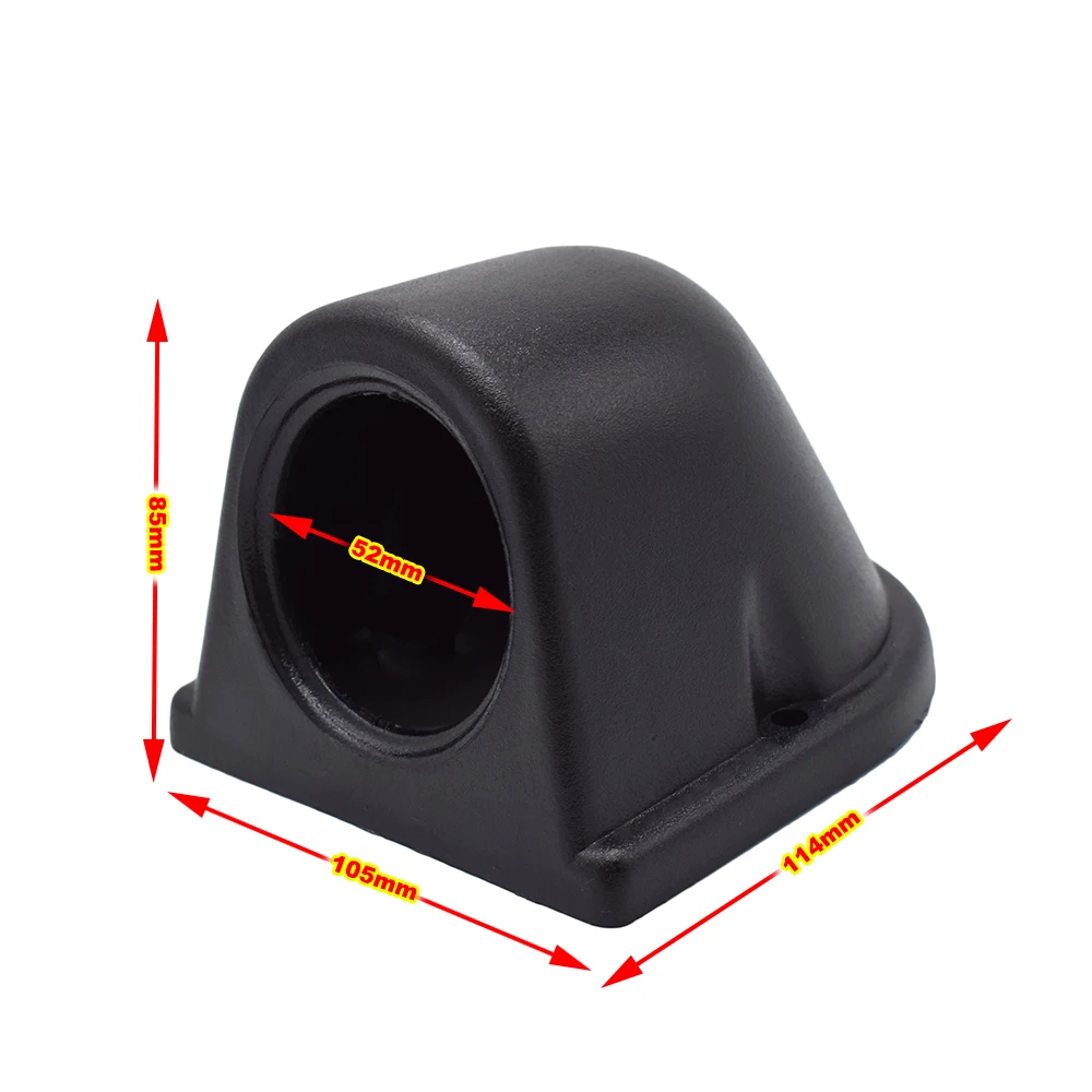 Universal Car 52mm 2'' Single Gauge Pod For Turbo Boost Volt Oil Water Temp Pressure PSI Air Fuel Ratio Tachometer Vacuum |
