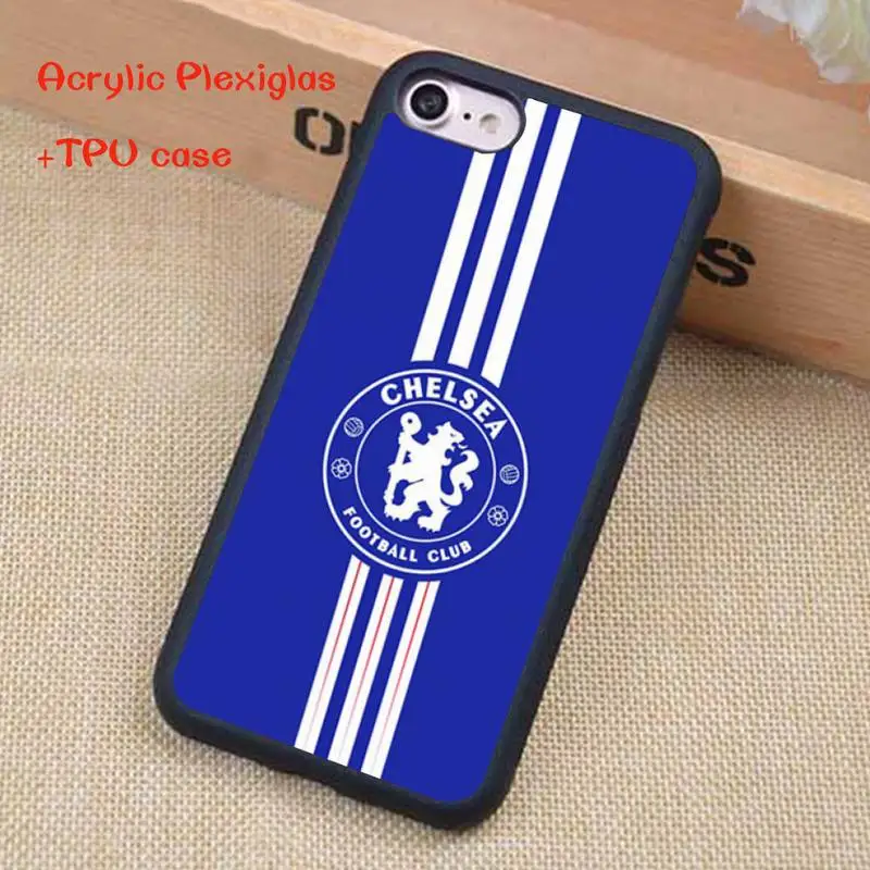 

Chelsea Club Phone Case For iphone 12 11 Pro Max X XR XS SE 2020 6S 7 8 Plus Acrylic Plexiglass TPU