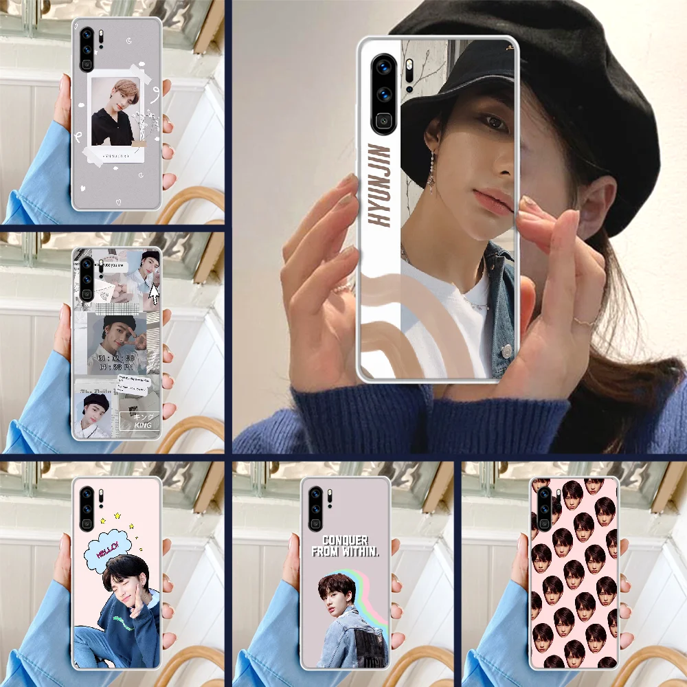 Чехол для телефона KPOP Stray Kids Hwang Hyun Jin Корпус Корпуса Для HUAWEI P 8 9 10 20 30 40 Smart Lite 2017 19 Pro
