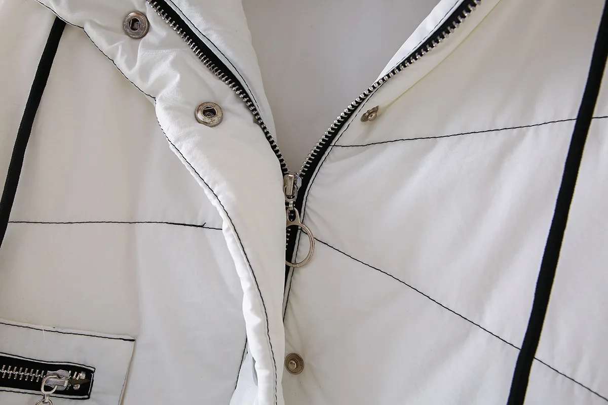 

Winter Jackets 2020 New Women's Sleeveless Jacket Vest Warm Down Cotton Coat Female Plus Size 5XL Long Vests for Women Autumn