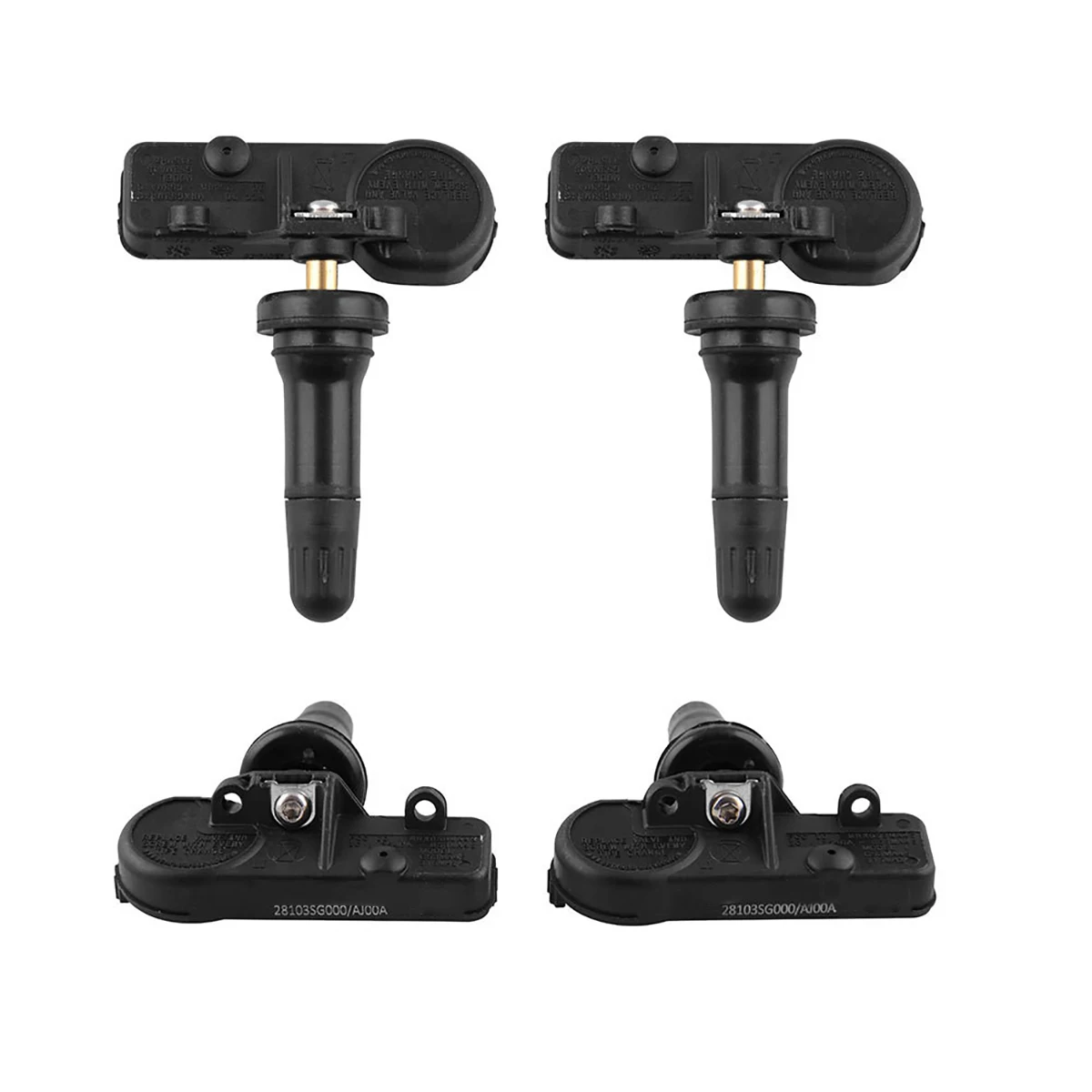 4 шт./компл. датчики давления в шине подлинные TPMS датчики давления воздуха в шинах для Subaru 28103SG000 28103AJ00A Внутренние Внешние шины