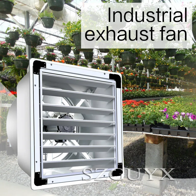 3800V Commercial Use in multiple occasions Flower greenhouse Industrial site Exhaust fan Waterproof and dustproof exhaust fan