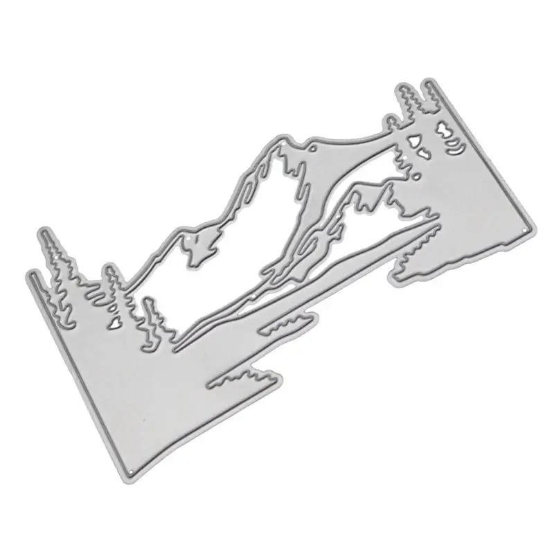 2020 новый пейзаж металла резки Трафарет DIY Скрапбукинг альбом печать бумажная