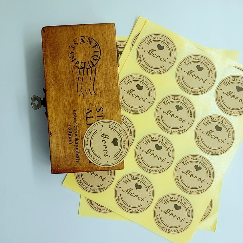 

120 шт./лот прекрасные круглые черные сердца спасибо самоклеящиеся уплотнительные наклейки «сделай сам» подарки декоративные этикетки для в...