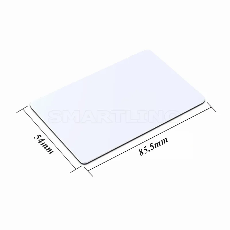 TK4100 белая ПВХ смарт-карта пластиковая EM4100 пассивная RFID-карта 125 кгц для системы