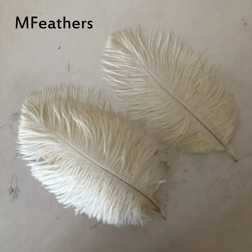 21 цвет 10 шт. окрашенные золотые перья из страусовых перьев 6-8 дюймов натуральные