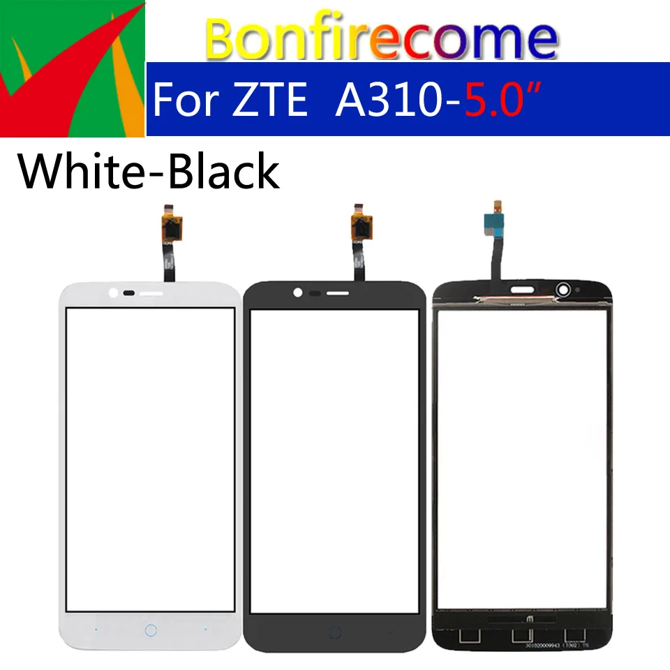 Для zte Blade A310 сенсорный экран панель дигитайзер сенсор Переднее стекло Внешний с