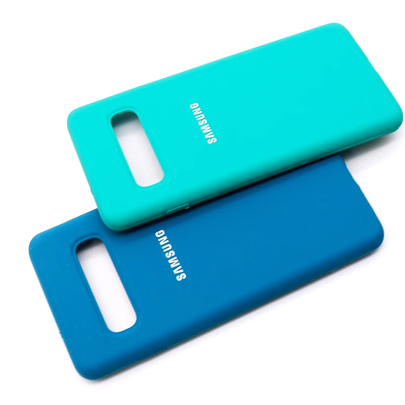 Чехол для Samsung Galaxy S10 Plus/S10e шелковистый силиконовый чехол высокого качества