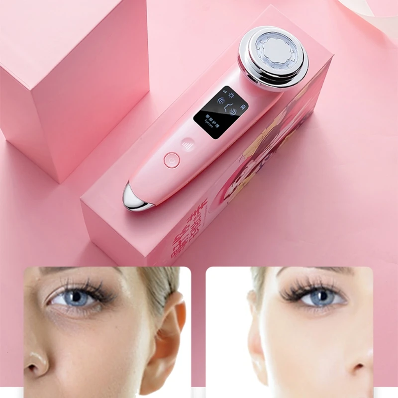 

Face Lifting Machine Vibration Massager Rechargeble Skin Tightening Moisturing Massage Face Cleaning Tight Firming Anti-Aging