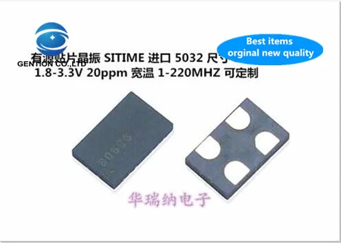 10 шт. 100% Новый оригинальный SITIME SIT8008BI-33-33E 24,576 м 24,576 МГц активный SMD кристалл 5032