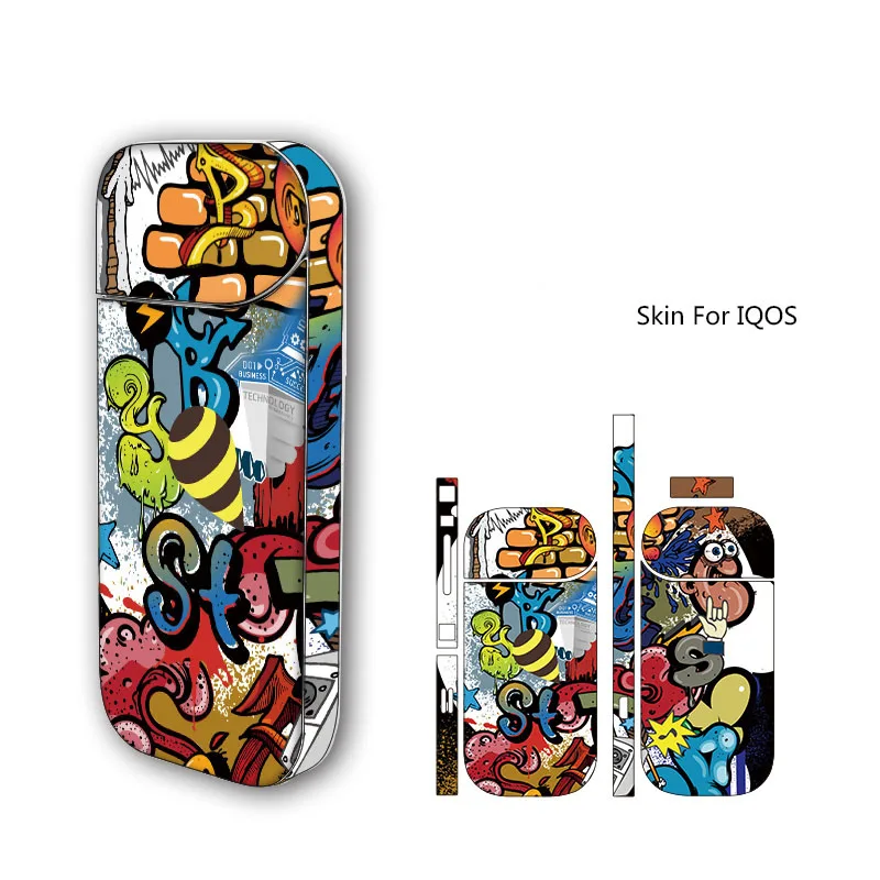 VapeSoon 16 узор Стикеры 3 м крутые дизайн IQOS кожи для технология 2 4 плюс Защитная