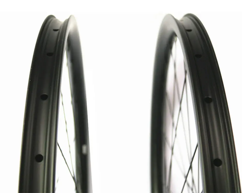 29er Углеродные MTB колеса 33 мм ширина Powerway M42 прямой Тяговый концентратор UD Matt 28