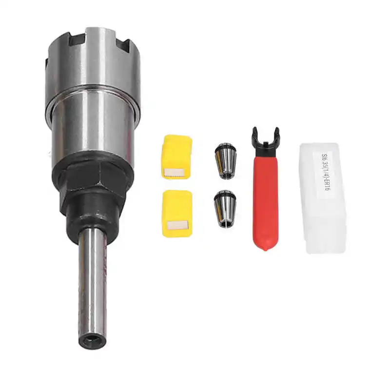 

Spring Collet Router Bit Extension Rod ER16 Spring Collet Mill Holder Spanner Milling Cutter Accessories