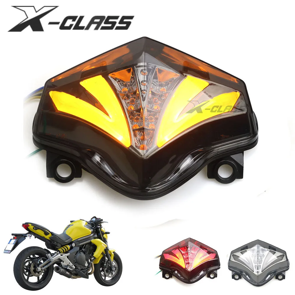 Для Kawasaki ER 6N 6F ER6N ER6F 2012 2013 2014 2015 мотоциклетные хвост светильник Светодиодная лампа